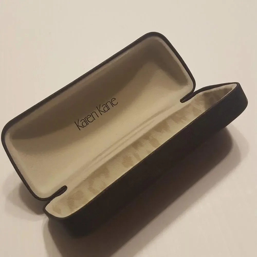Karen Kane sunglasses hard case clamshell